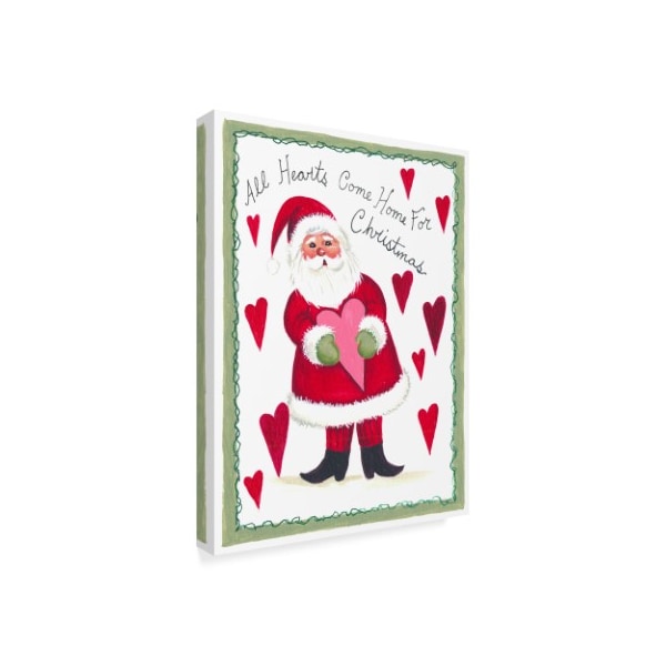 Trademark Fine Art Beverly Johnston 'All Hearts Come Home For Christmas' Canvas Art, 35x47 - ALI40185-C3547GG