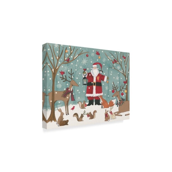 Trademark Fine Art Anne Tavoletti 'Woodland Christmas Vi' Canvas Art, 18x24 - WAP08795-C1824GG