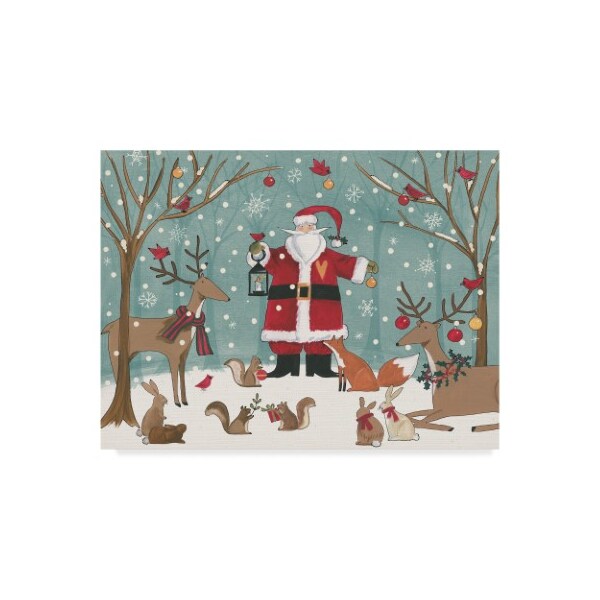 Trademark Fine Art Anne Tavoletti 'Woodland Christmas Vi' Canvas Art, 18x24 - WAP08795-C1824GG