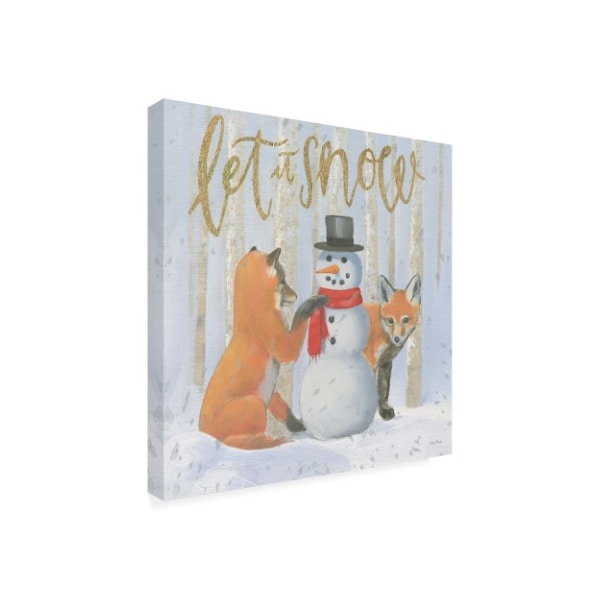 Trademark Fine Art Emily Adams 'Christmas Critters Bright III' Canvas Art, 24x24 - WAP11588-C2424GG