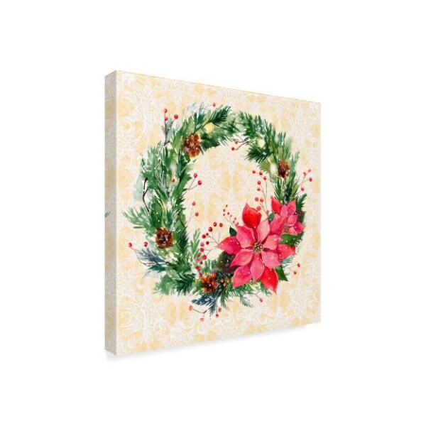 Trademark Fine Art Irina Trzaskos Studio 'Christmas III' Canvas Art, 14x14 - ALI21040-C1414GG