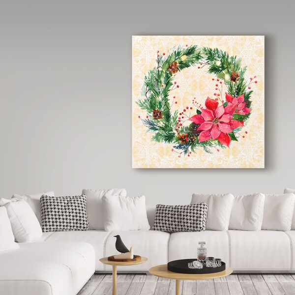 Trademark Fine Art Irina Trzaskos Studio 'Christmas III' Canvas Art, 14x14 - ALI21040-C1414GG