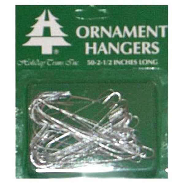 Holiday Trim Holiday Trim 3925000 50 Count Gaint Ornament Hook - Silver - 136797