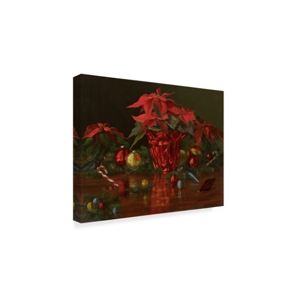Trademark Fine Art Christopher Pierce 'A Christmas Table' Canvas Art, 18x24 - ALI41568-C1824GG