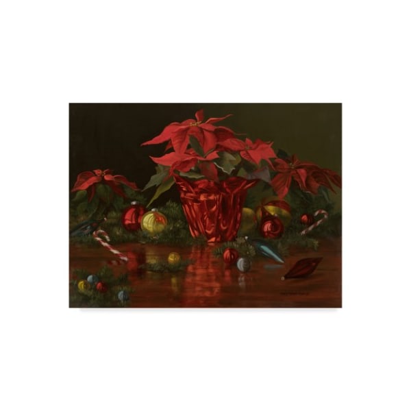 Trademark Fine Art Christopher Pierce 'A Christmas Table' Canvas Art, 18x24 - ALI41568-C1824GG