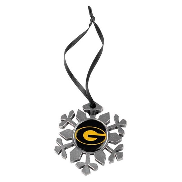 Linkswalker LinksWalker LW-CO3-GSU-SFO Grambling State University Tigers-Snow Flake Ornament - LW-CO3-GSU-SFO