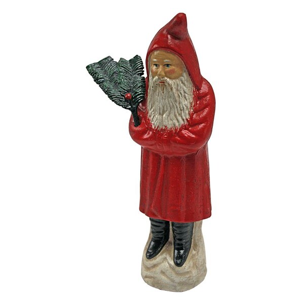 Design Toscano German Santa Antique Replica Die-Cast Iron Still Action Coin Bank - SP1073