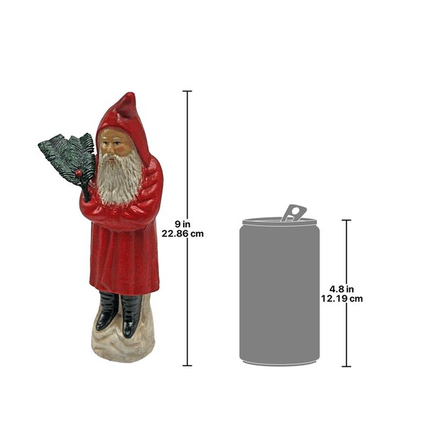 Design Toscano German Santa Antique Replica Die-Cast Iron Still Action Coin Bank - SP1073