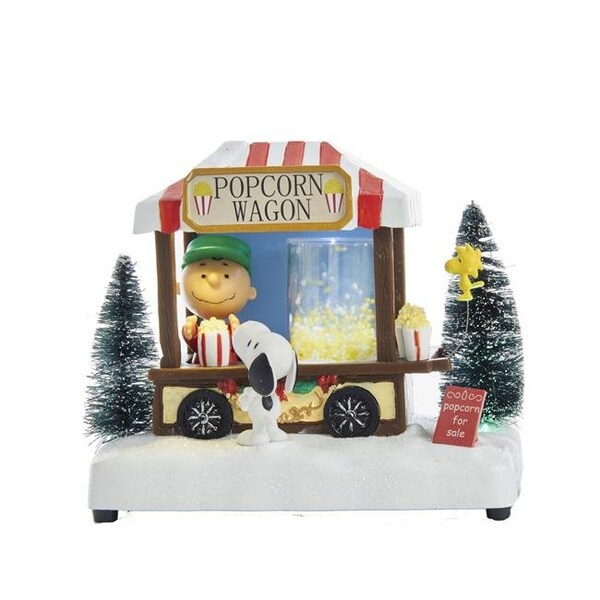 Peanuts Peanuts PN5191 7 in. Battery-Operated LED Musical Table - PN5191