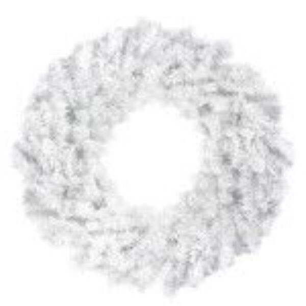 Queens Of Christmas 3 ft. Sequoia Wreath, White - GWWSQ-03