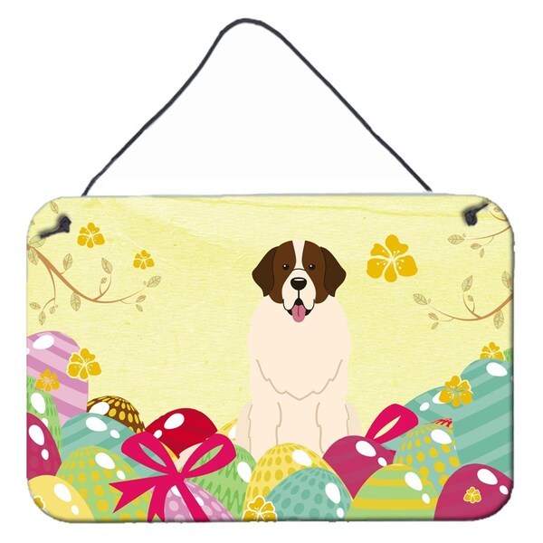 Carolines Treasures Easter Eggs Moscow Watchdog Wall or Door Hanging Prints - BB6027DS812