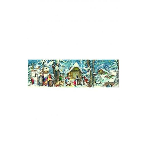 Alexander Taron Alexander Taron ADV205 Advent Calendar - Snow Covered Village in The Forest. - ADV205