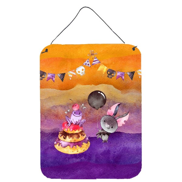 Carolines Treasures Halloween Sweets Party Wall or Door Hanging Prints - BB7463DS1216