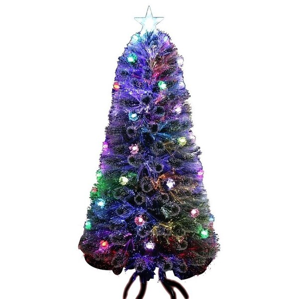 Santas Forest Fiber Optic, 1212 in L, Christmas, PVC, Fiber Optic, Shiny - 54640