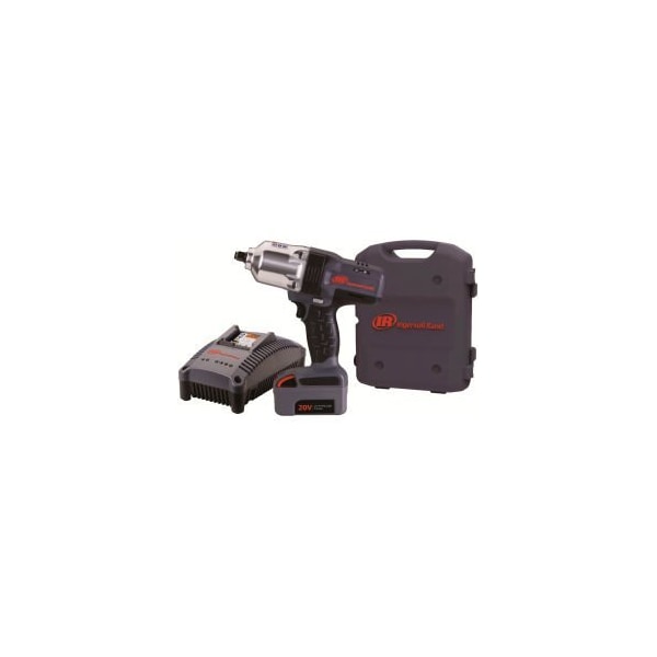 Ingersoll-Rand Ingersoll Rand W7150-K1 1/2" 20V Hi-Torque Cordless Impact Wrench Kit 1 Battery 3.0Ah - W7150-K1