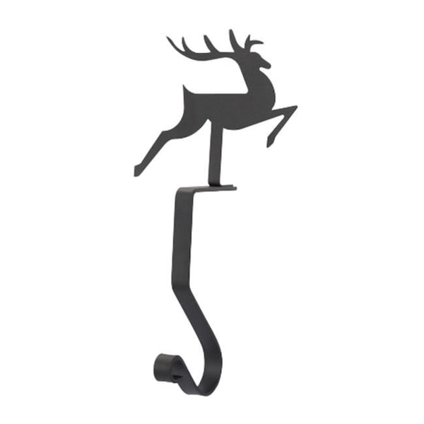 Village Wrought Iron Village Wrought Iron MH-A-55 Reindeer Mantel Hook, MH-A-55 - MH-A-55