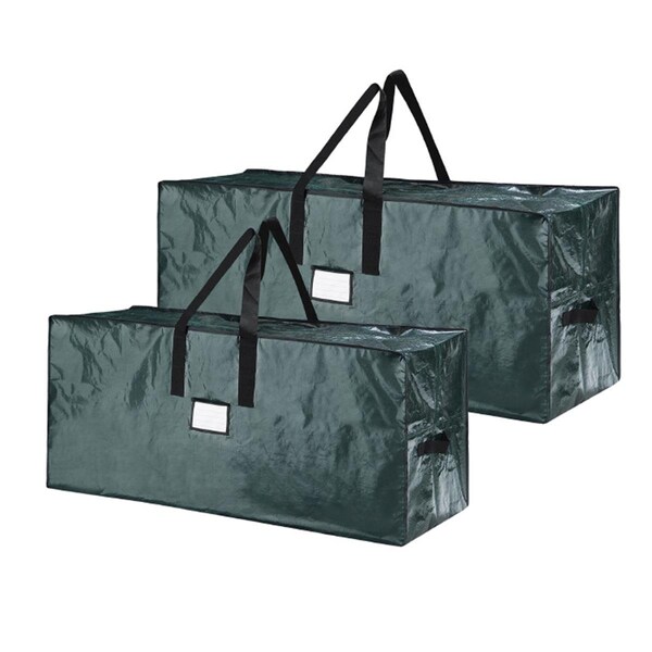 Propiedad 5074 Green Christmas Tree Bag Holiday Set for 9 ft. or One Larger - Set of 2 - PR3881525