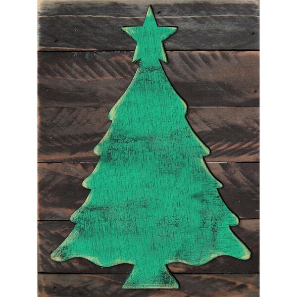 Instrumento Christmas Tree Wooden Magnet - IN1774159