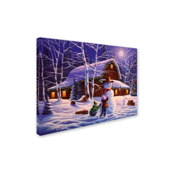 Trademark Fine Art Geno Peoples 'The Joy of Christmas' Canvas Art, 35x47 - ALI19591-C3547GG
