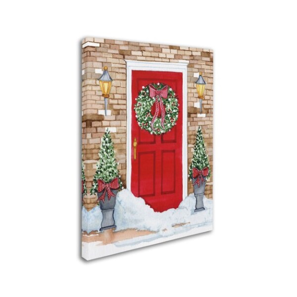 Trademark Fine Art Kathleen Parr McKenna 'Night Before Christmas I' Canvas Art, 14x19 - WAP02376-C1419GG