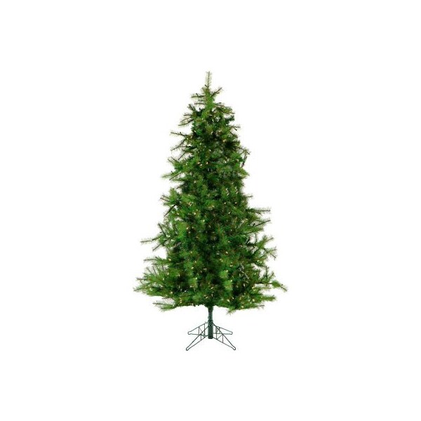 Almo Fulfillment Services Christmas Time Artificial Christmas Tree - 6.5 Ft. Colorado Pine - Clear LED Lights - CT-CP065-LED