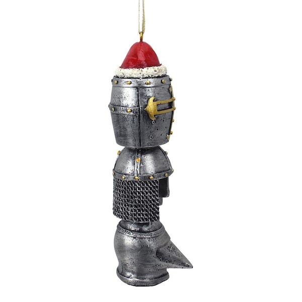 Design Toscano Medieval Helms Totem Holiday Ornament - QS4039