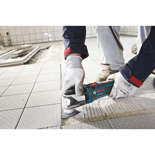 Bosch Oscillating Tool Kit, 120 V AC, Corded, 3.6  Degrees Oscillation Angle, Starlock Max Series - GOP55-36C1