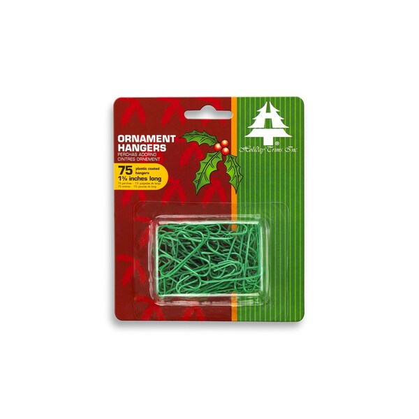 Holiday Trims Holiday Trims 1-3/8 in. Ornament Hooks 75 pk - 3928000