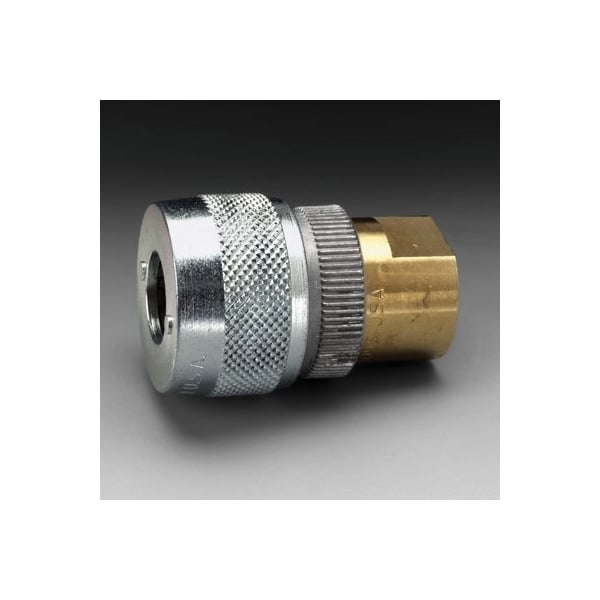 3M 3M Socket W-3199-2/07157AAD, 1/2 in Body Size, 3/8 in F, Schrader - 7100017457