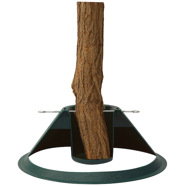 Emsco Group Quick Stands 10 Poly Tree Stand, Fast Setup, Holds 10ft Tree with 6in Trunk, Holds 1 Gallons - 1514-1