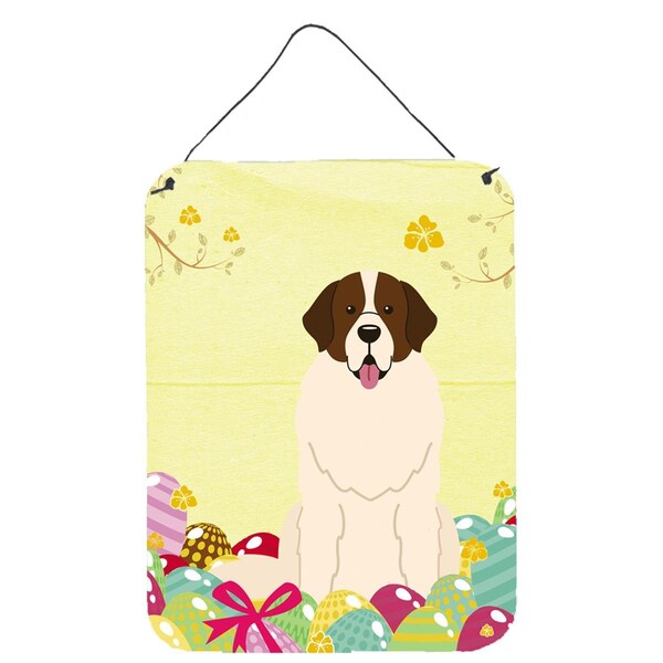 Carolines Treasures Easter Eggs Moscow Watchdog Wall or Door Hanging Prints - BB6027DS1216