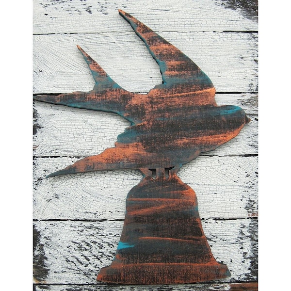 Designocracy Bird Wooden Ornament - 99414O