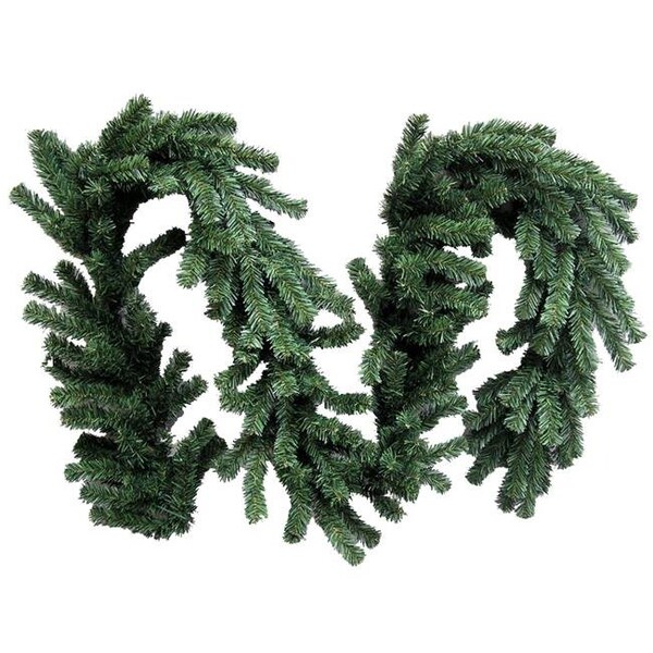 Adlmired By Nature Admired by Nature GXW9813-NATURAL 9 ft. x 14 in. Canadian Christmas Pine Garland 180 Tips - GXW9813-NATURAL