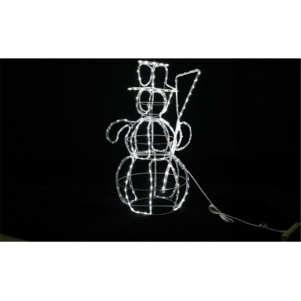 Giftgear 36 in. 3D Rope Light Snowman Decor - GI2759508