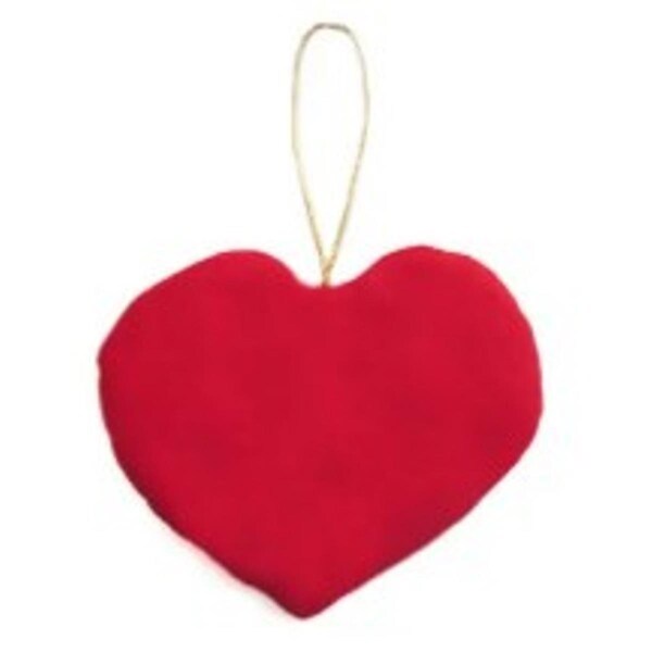 Peking Handicraft Red Heart Ornament - 314R
