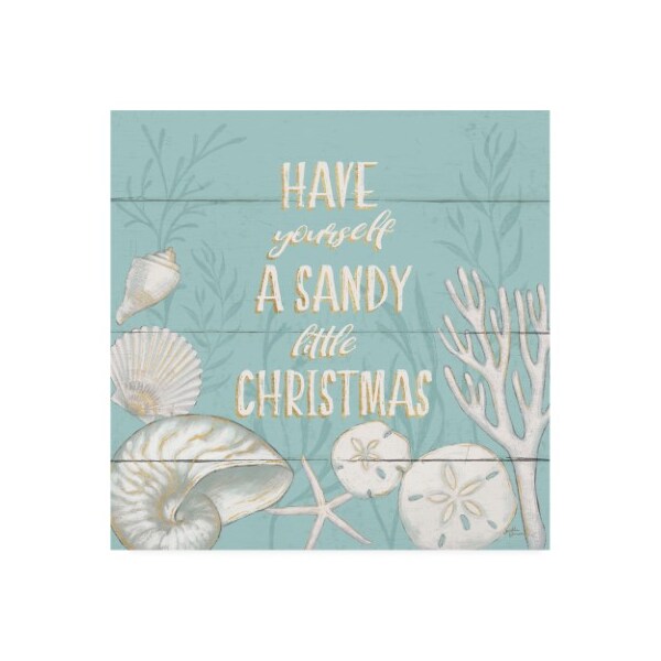 Trademark Fine Art Janelle Penner 'Tranquil Morning III Christmas' Canvas Art, 14x14 - WAP11451-C1414GG