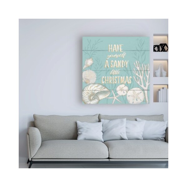 Trademark Fine Art Janelle Penner 'Tranquil Morning III Christmas' Canvas Art, 14x14 - WAP11451-C1414GG