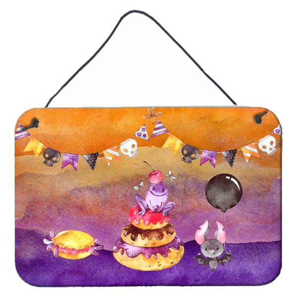 Carolines Treasures Halloween Sweets Party Wall or Door Hanging Prints - BB7463DS812