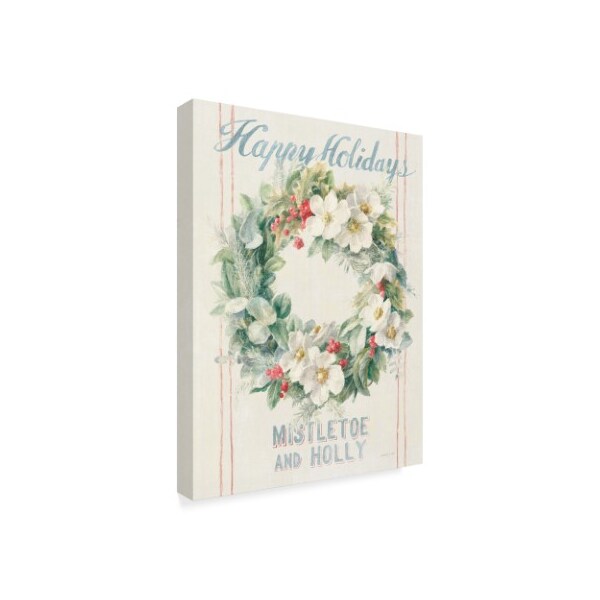 Trademark Fine Art Danhui Nai 'Floursack Holiday Ii' Canvas Art, 24x32 - WAP09068-C2432GG