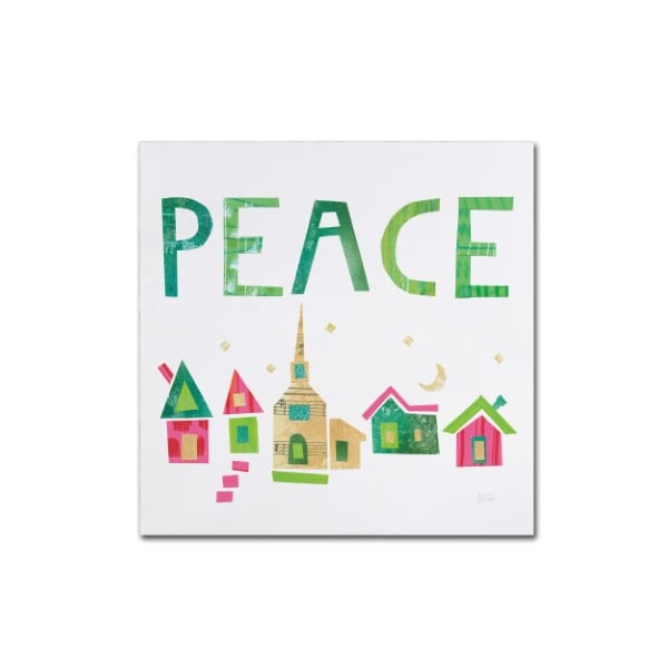Trademark Fine Art Melissa Averinos 'Christmas Collage IV' Canvas Art, 35x35 - WAP01612-C3535GG