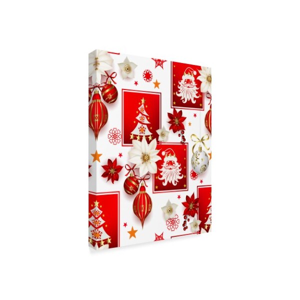 Trademark Fine Art Maria Rytova 'Christmas Bright Composition 4' Canvas Art, 24x32 - ALI31248-C2432GG
