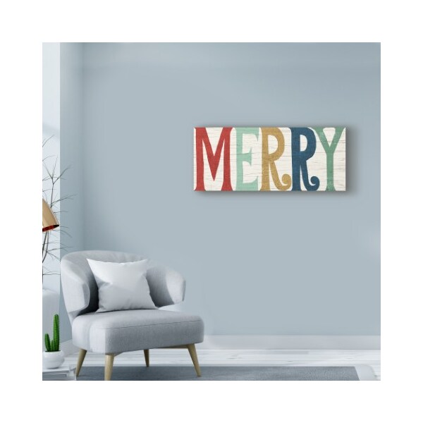 Trademark Fine Art Michael Mullan 'Holiday On Wheels Viii' Canvas Art, 20x47 - WAP08510-C2047GG