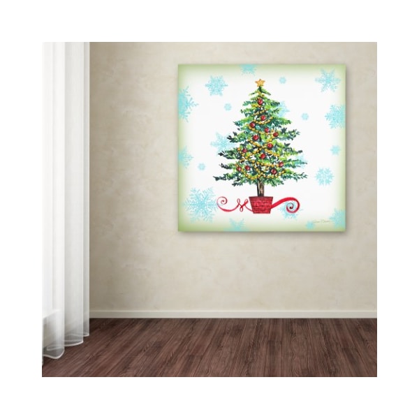 Trademark Fine Art Jean Plout 'Holiday Celebration 3' Canvas Art, 18x18 - ALI17291-C1818GG