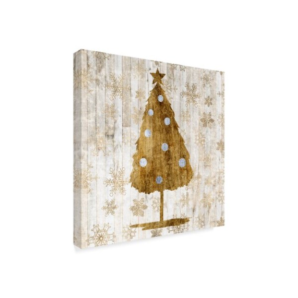Trademark Fine Art Grace Popp 'Sophisticated Christmas I' Canvas Art, 35x35 - WAG04442-C3535GG