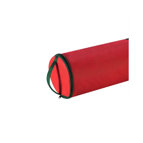 Hastings Home Hastings Home Christmas Gift 40.5 inch Wrapping Paper Wrap Storage Bag Red Stand Up - 638398OYU