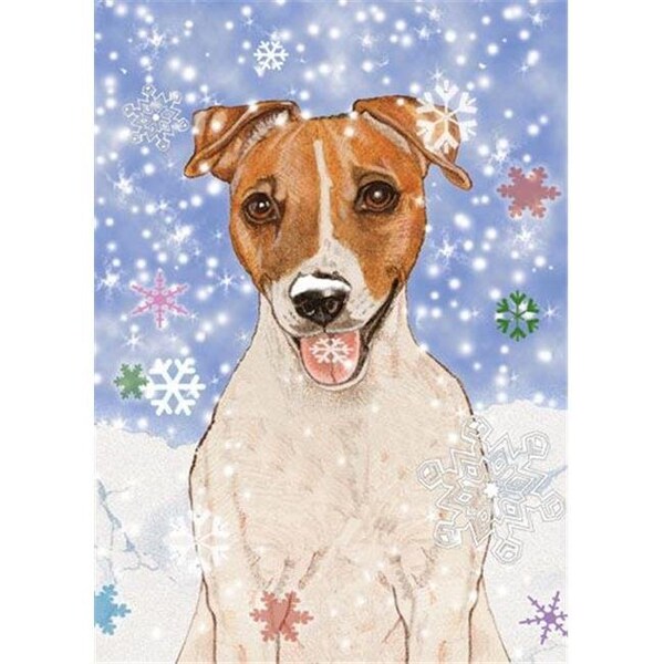 Pipsqueak Productions Pipsqueak Productions C568 Jack Russell Holiday Boxed Cards - C568