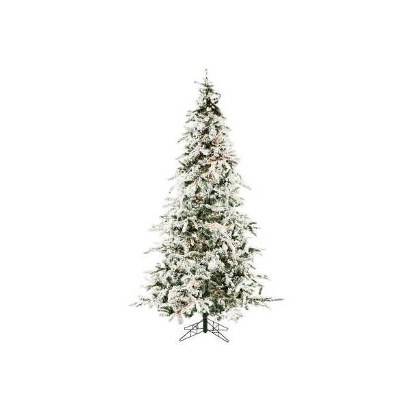 Almo Fulfillment Services Christmas Time Artificial Christmas Tree - 7.5 Ft. White Pine - Clear LED Lights - CT-WP075-LED