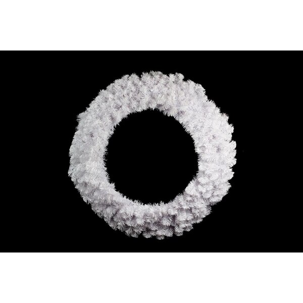 Queens Of Christmas 2 ft. Sequoia Wreath, White - GWWSQ-02