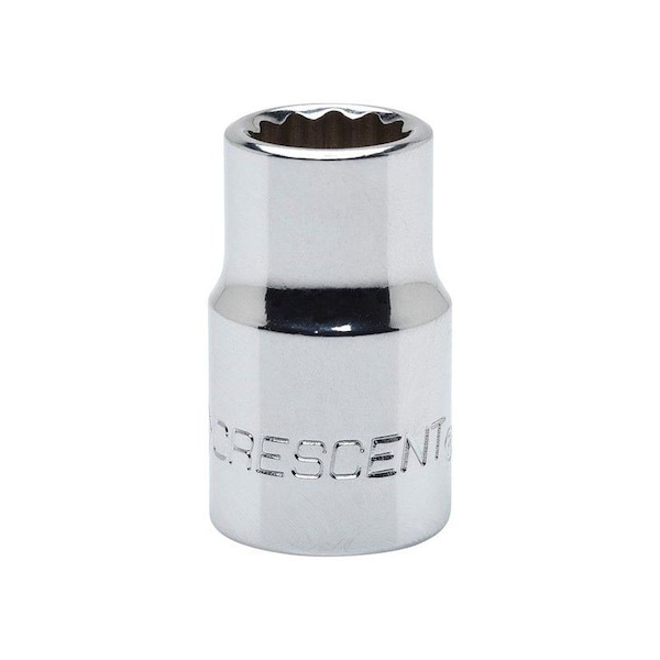 Weller Crescent 11 mm X 3/8 in. drive Metric 12 Point Standard Socket 1 pc - CDS41N