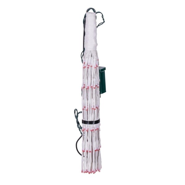 Vickerman 240 Light x 32 in. Starburst Pink LED Light, White - X21W250